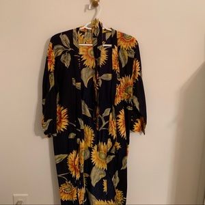 Sunflower robe